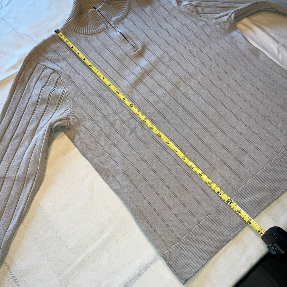 Men's Cream Sweater by Alfani - Picture 6 of 8